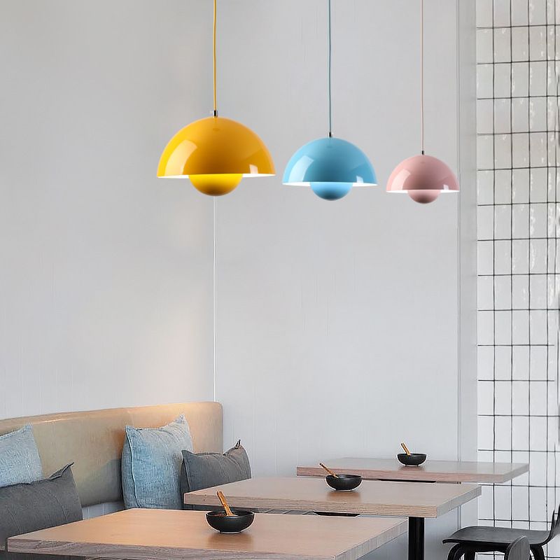 Nilo | LED Pendelleuchte im Farbigem Retro-Design
