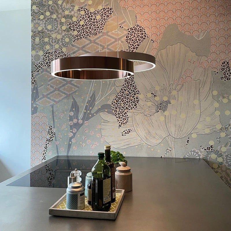 Noé | Kreisförmige LED-Pendelleuchte im modernen Design