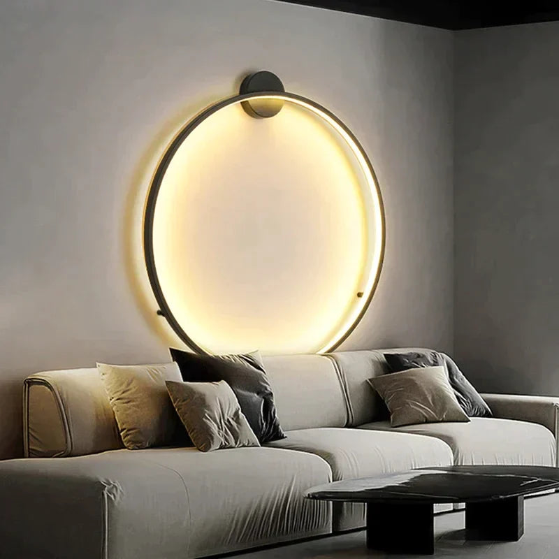 Orbion | Minimalistische Runde LED-Wandleuchte