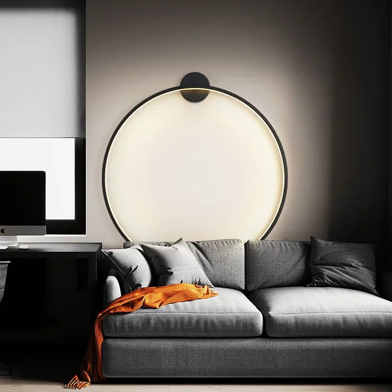 Orbion | Minimalistische Runde LED-Wandleuchte