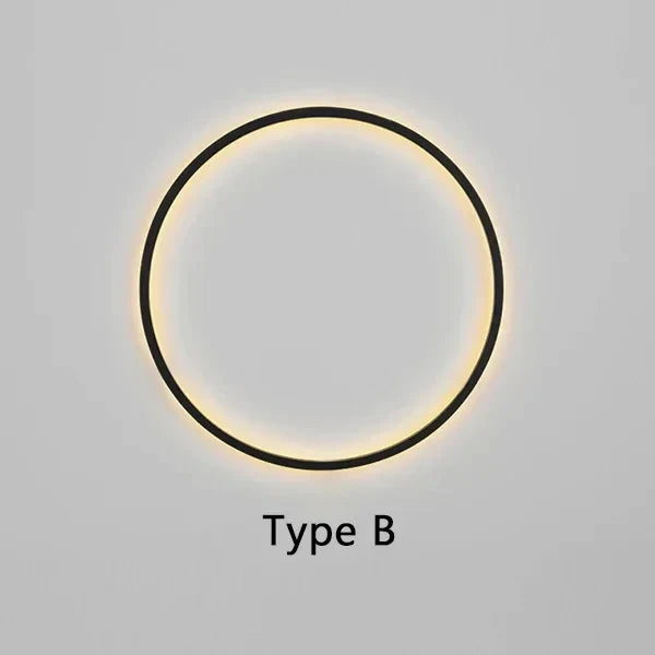 Orbion | Minimalistische Runde LED-Wandleuchte