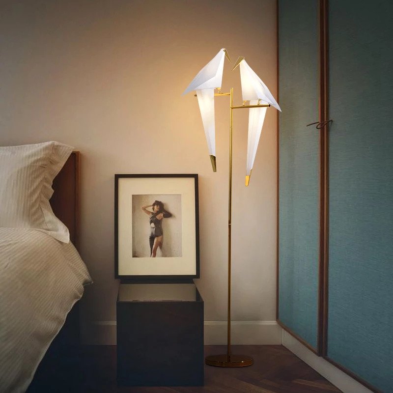 Ori's Zeitloses Design | Magnetische Vogel-Stehlampe
