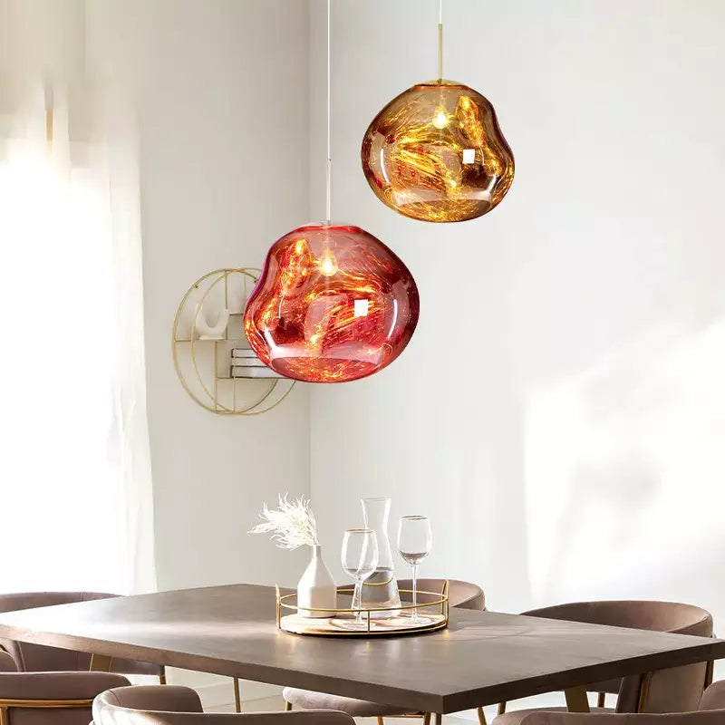 Pendelleuchte Glas Modern Design | Wohnzimmer