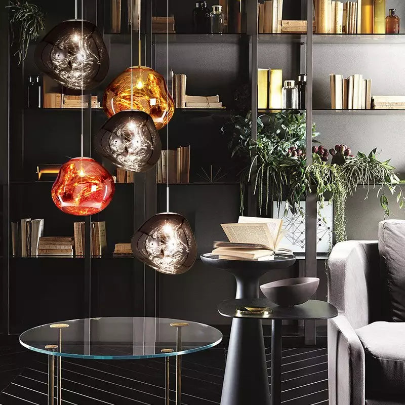 Pendelleuchte Glas Modern Design | Wohnzimmer