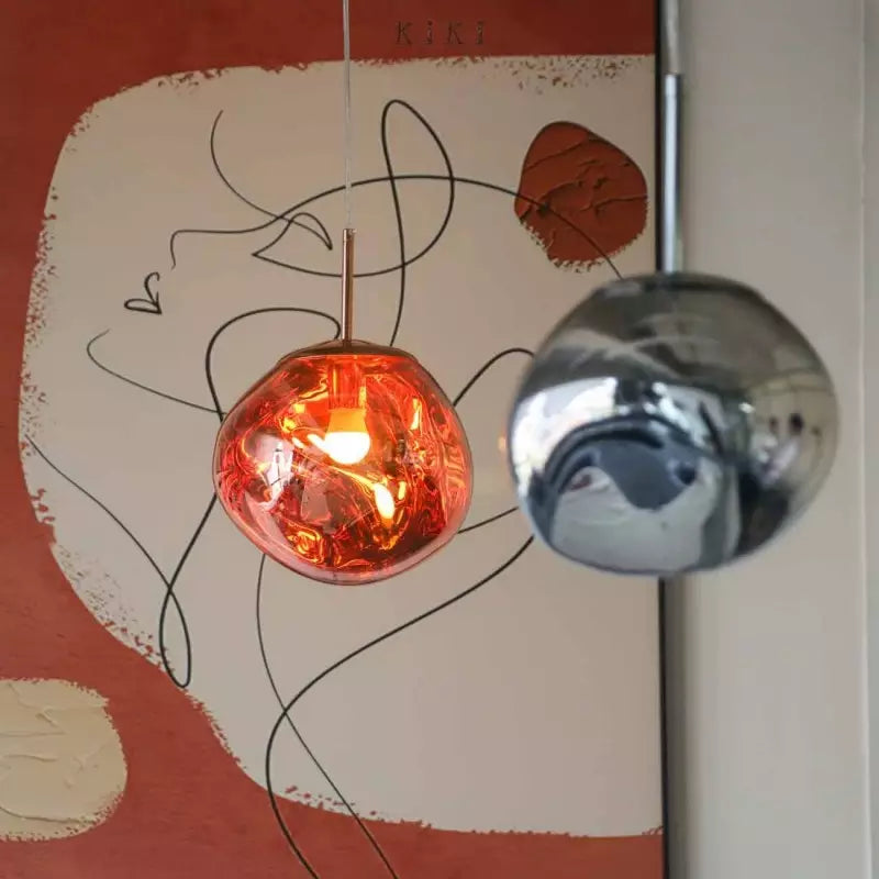 Pendelleuchte Glas Modern Design | Wohnzimmer