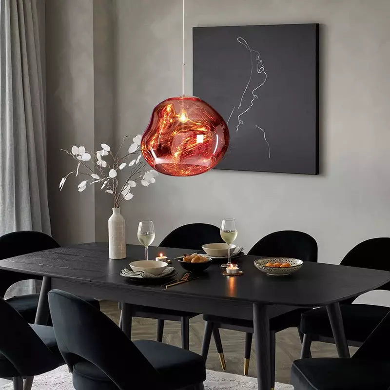 Pendelleuchte Glas Modern Design | Wohnzimmer