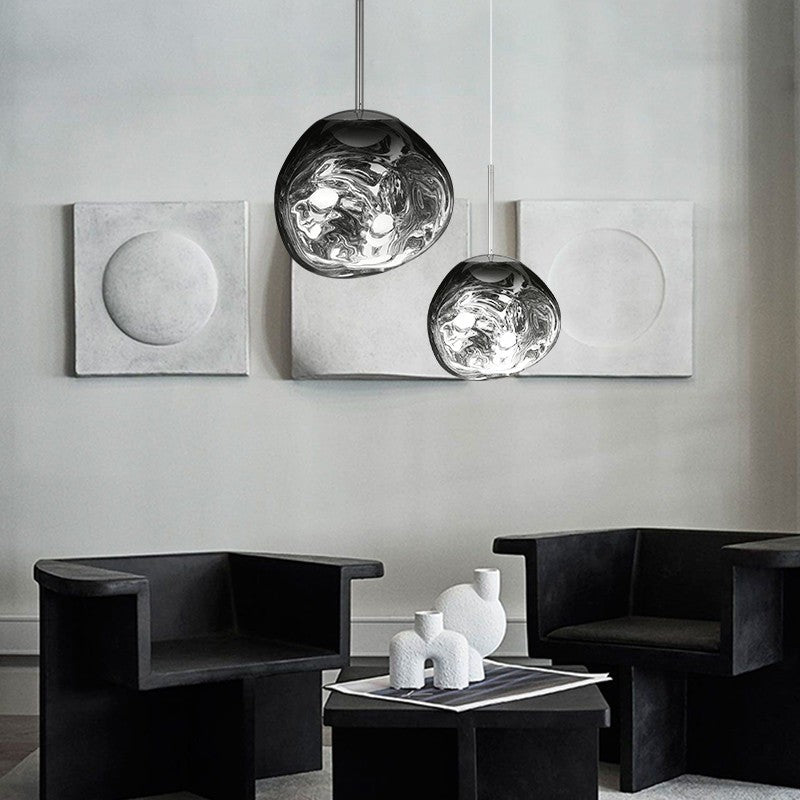 Pendelleuchte Glas Modern Design | Wohnzimmer