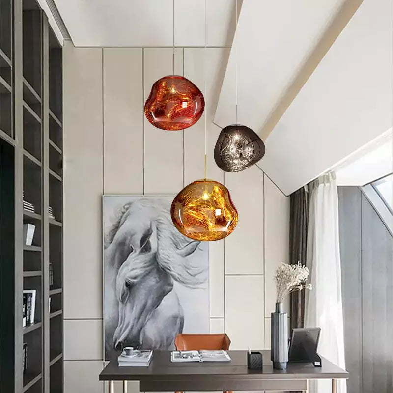Pendelleuchte Glas Modern Design | Wohnzimmer