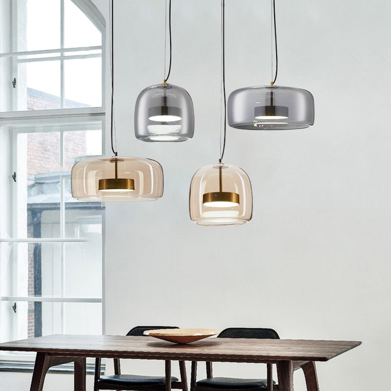 Pendelleuchte Glas Modern Rund | Wohnzimmer