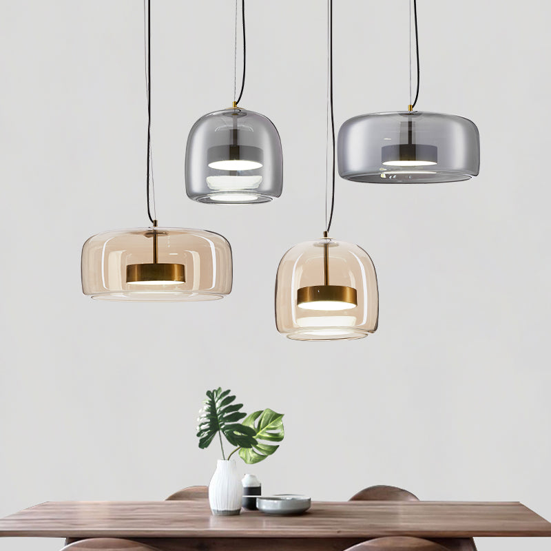 Pendelleuchte Glas Modern Rund | Wohnzimmer
