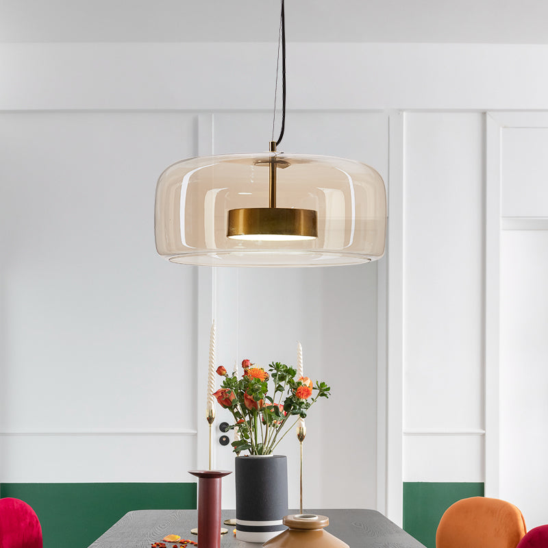 Pendelleuchte Glas Modern Rund | Wohnzimmer