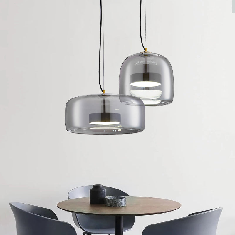 Pendelleuchte Glas Modern Rund | Wohnzimmer