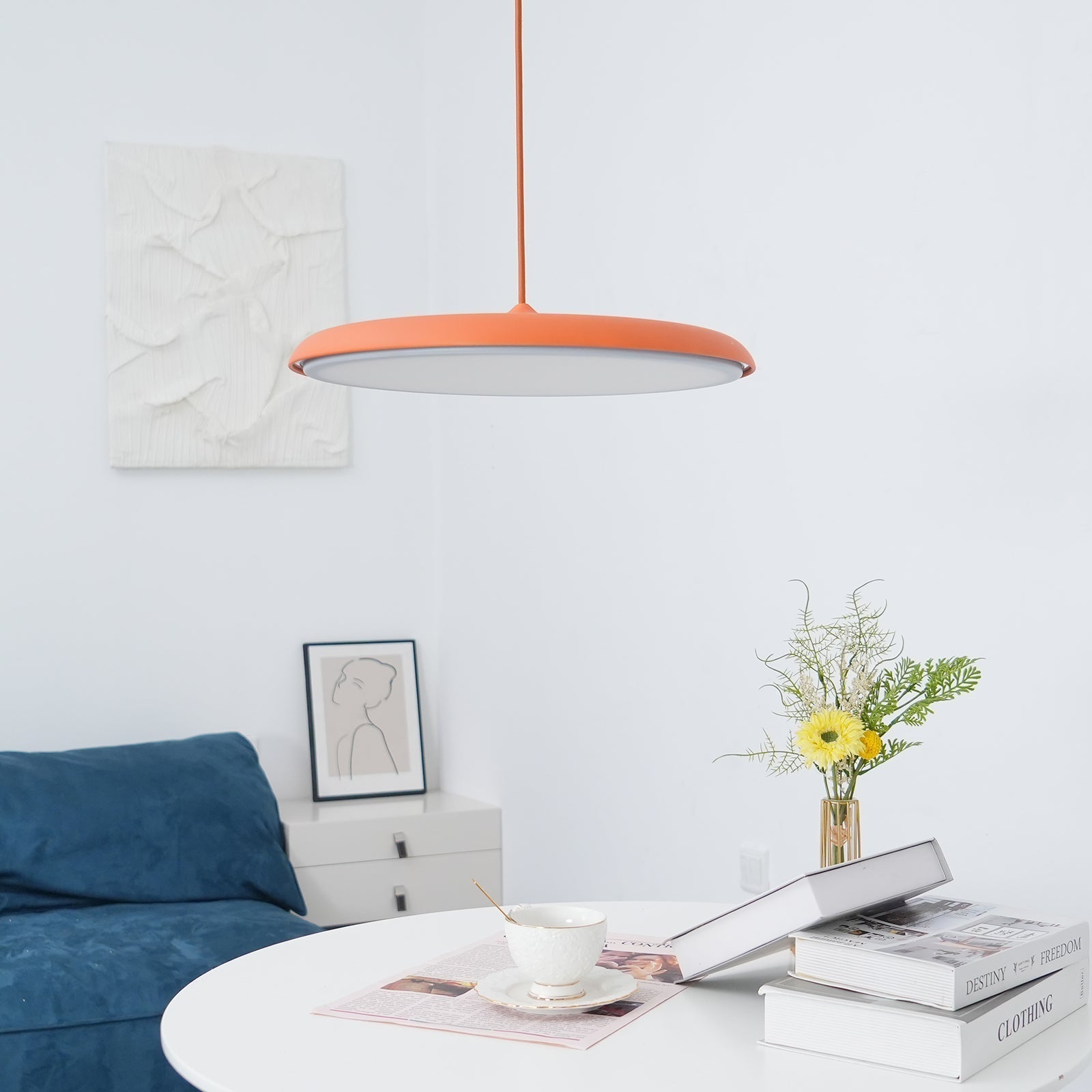 Pendelleuchte Modern Flach LED | Wohnzimmer