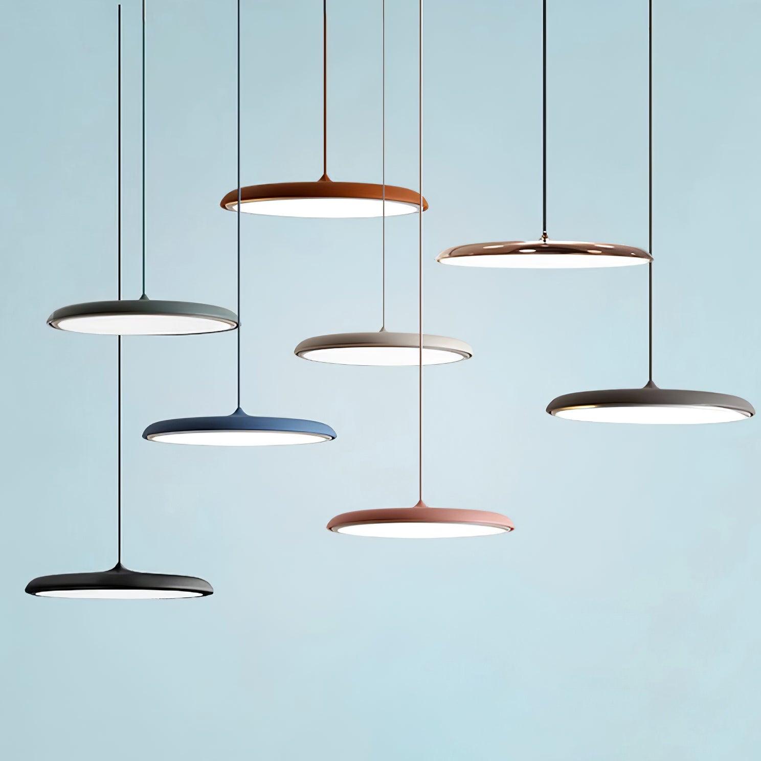 Pendelleuchte Modern Flach LED | Wohnzimmer