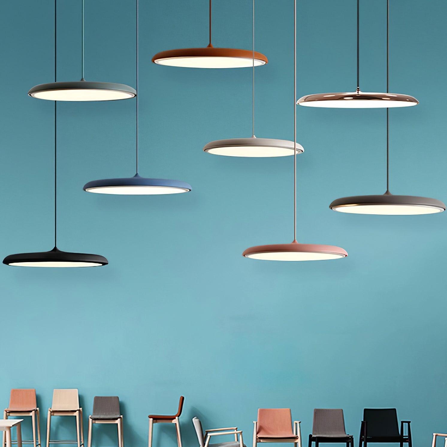 Pendelleuchte Modern Flach LED | Wohnzimmer