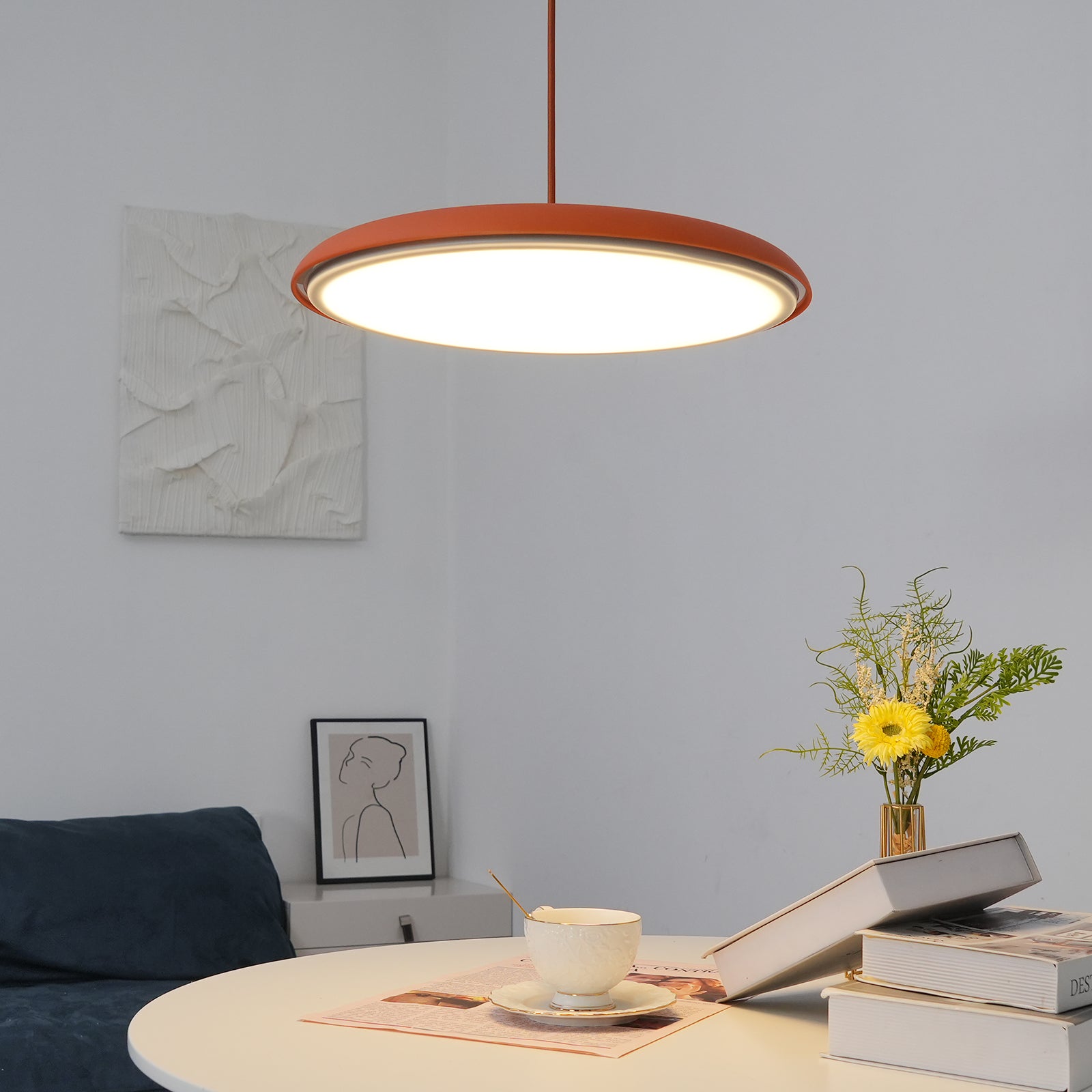 Pendelleuchte Modern Flach LED | Wohnzimmer