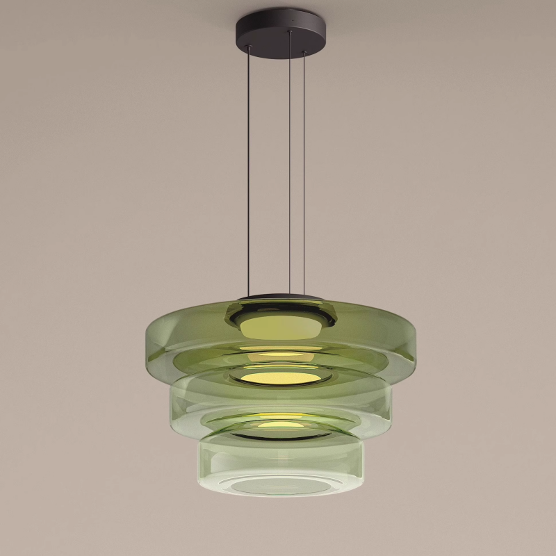 Pendelleuchte Modern Glasdesign | Wohnzimmer