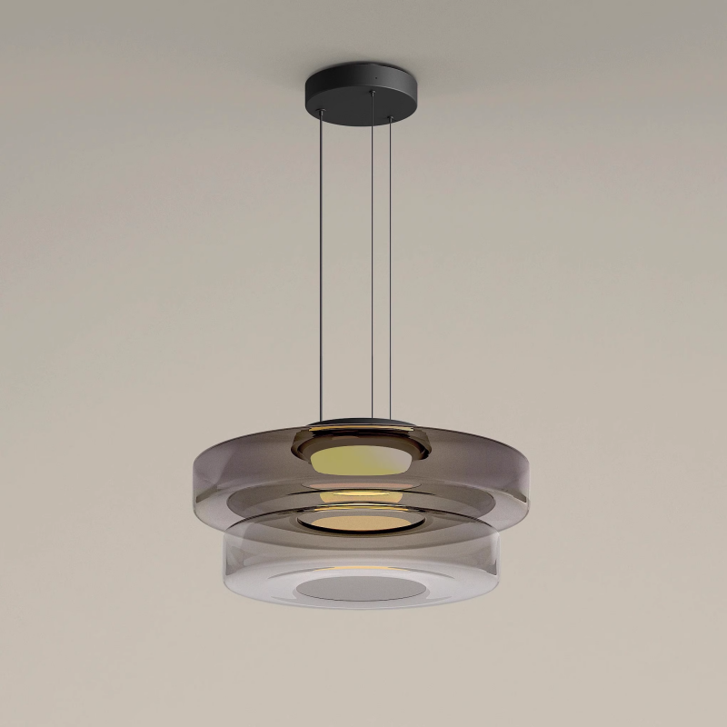 Pendelleuchte Modern Glasdesign | Wohnzimmer