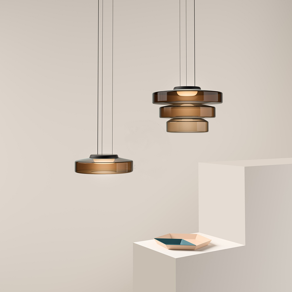 Pendelleuchte Modern Glasdesign | Wohnzimmer