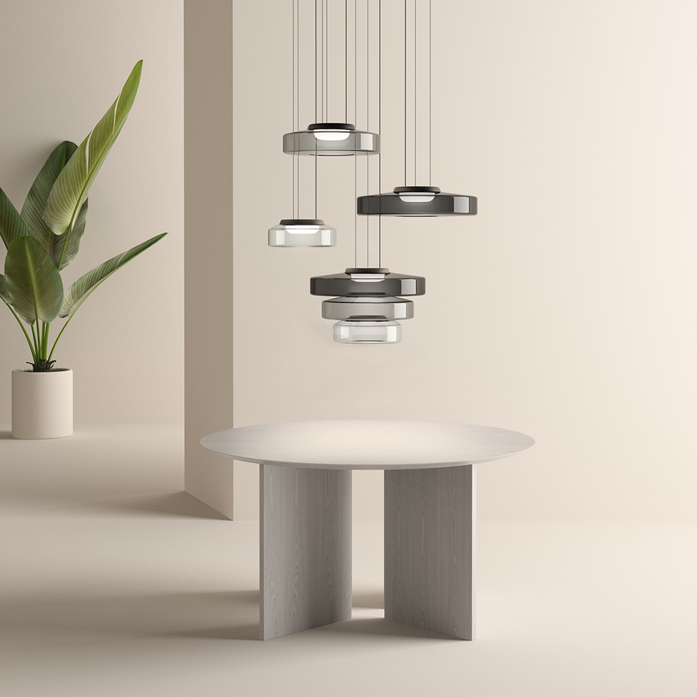 Pendelleuchte Modern Glasdesign | Wohnzimmer