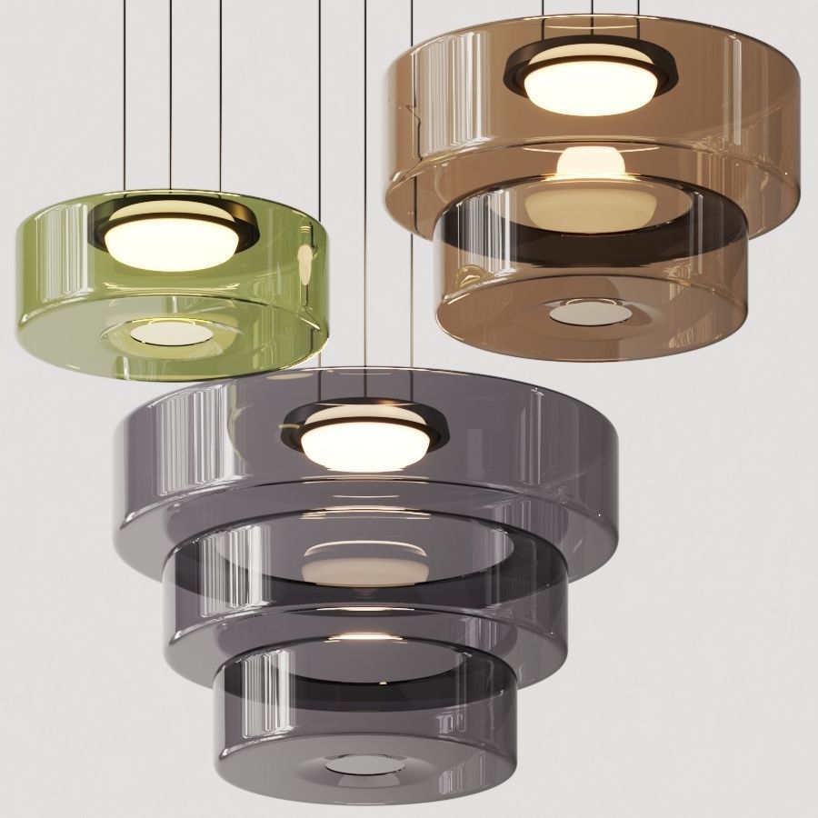 Pendelleuchte Modern Glasdesign | Wohnzimmer