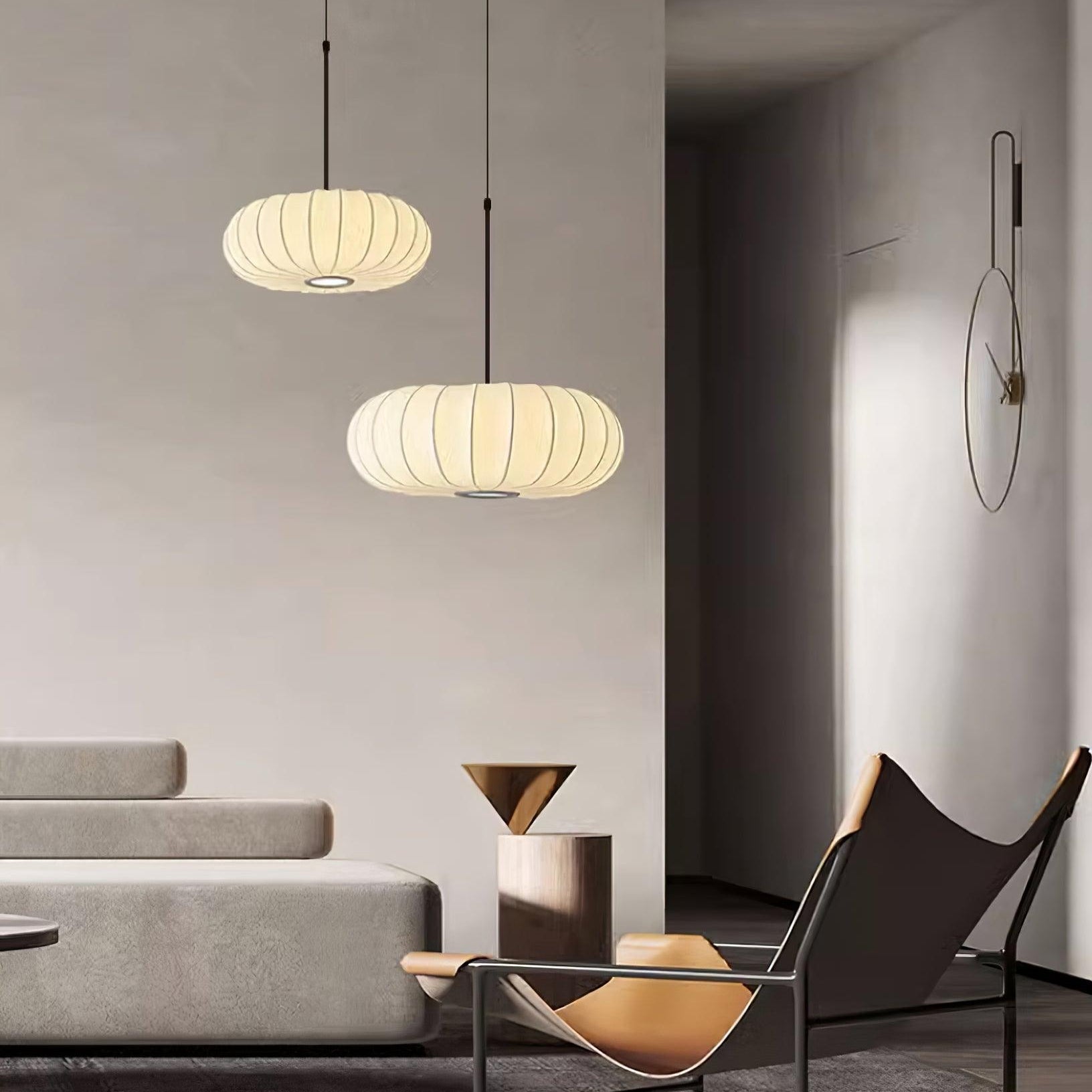 Pendelleuchte Stoff Modern | Wohnzimmer