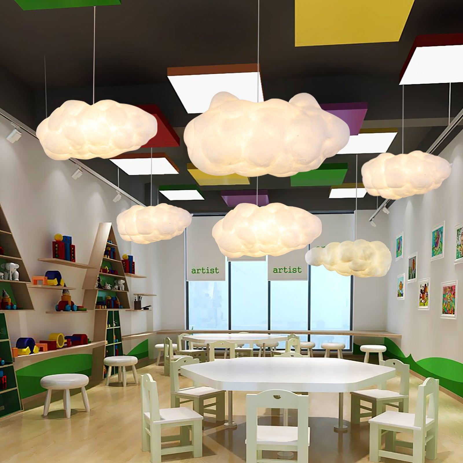 Pendelleuchte Wolkenform Modern | Wohnzimmer