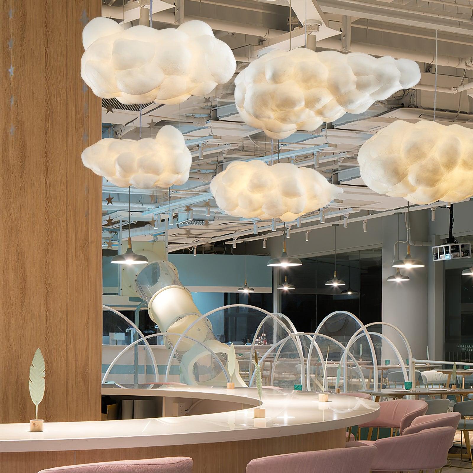 Pendelleuchte Wolkenform Modern | Wohnzimmer