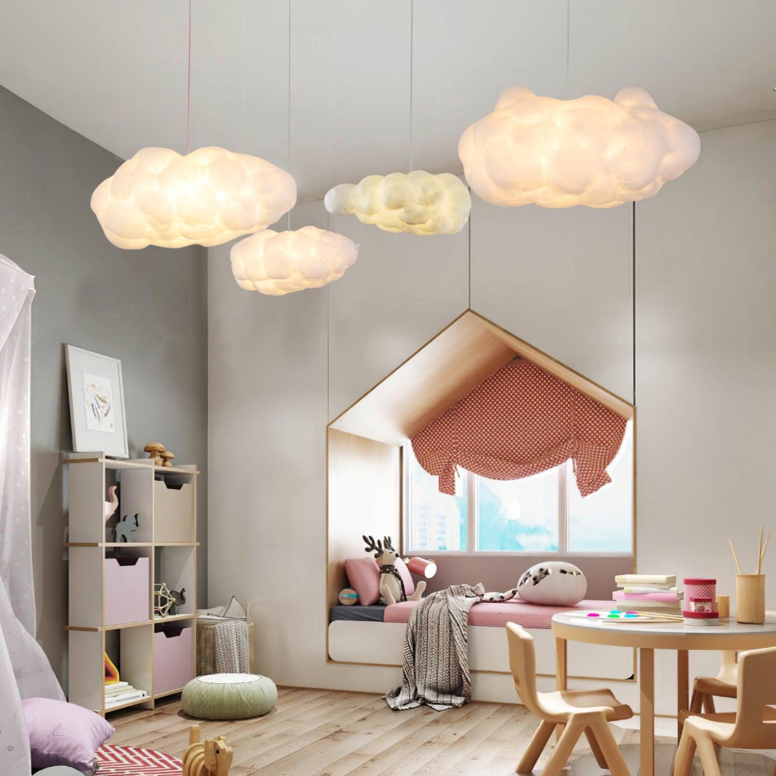 Pendelleuchte Wolkenform Modern | Wohnzimmer