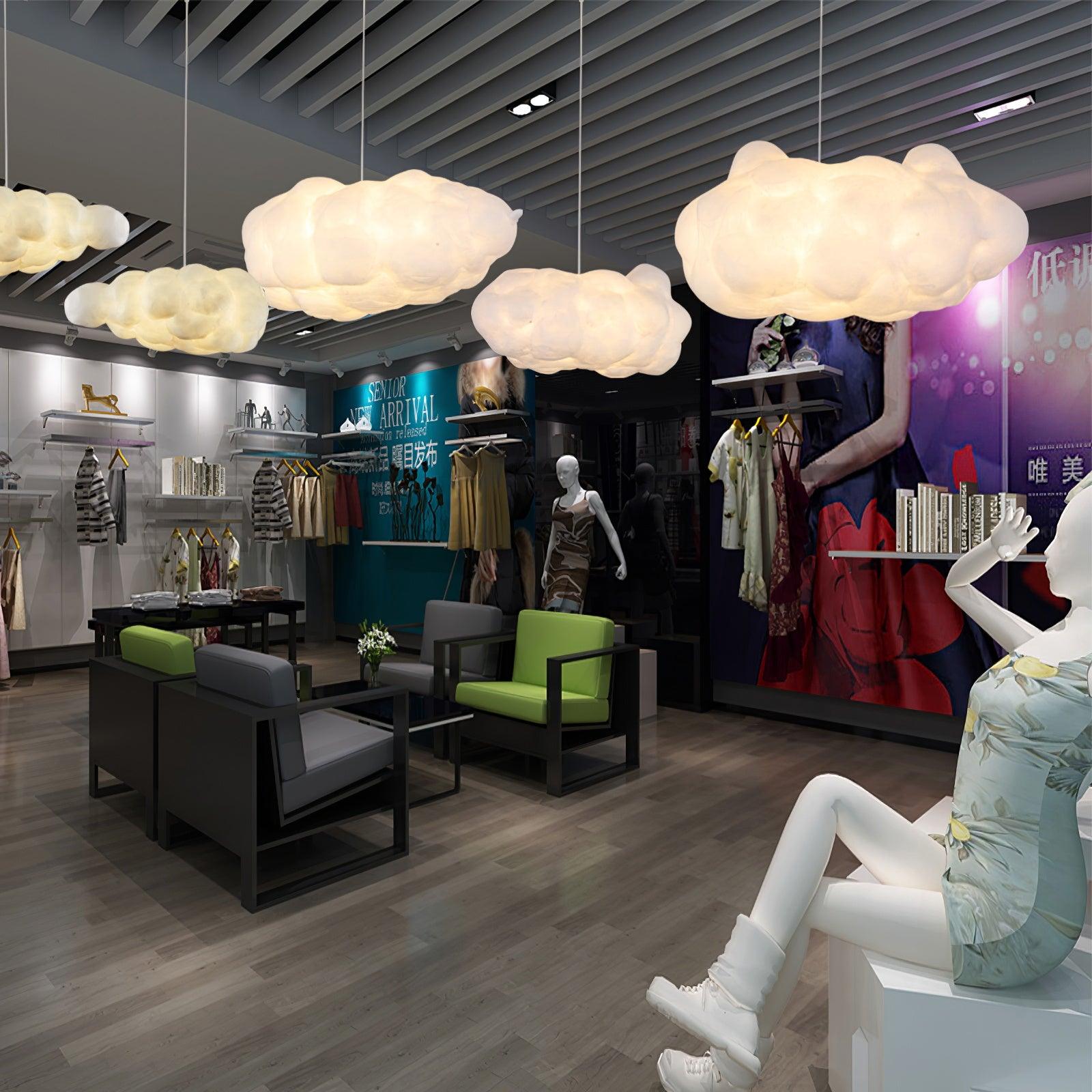 Pendelleuchte Wolkenform Modern | Wohnzimmer
