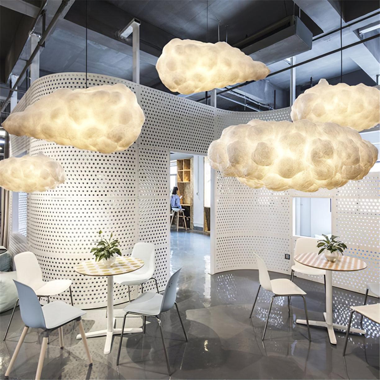 Pendelleuchte Wolkenform Modern | Wohnzimmer