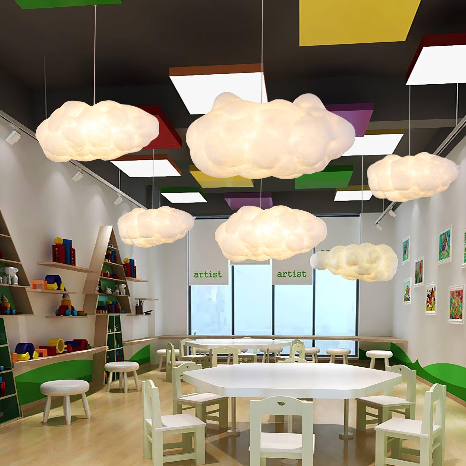 Pendelleuchte Wolkenform Modern | Wohnzimmer