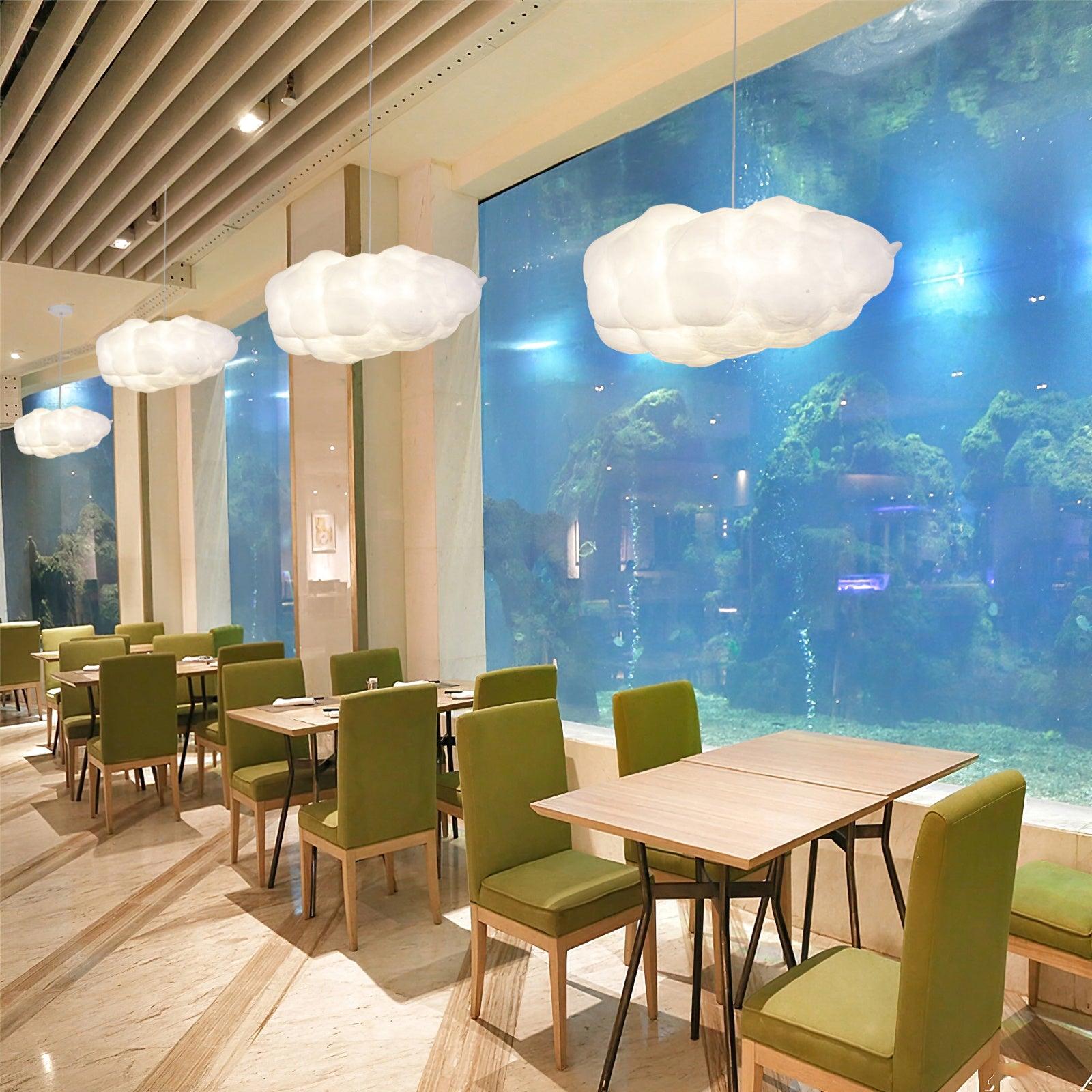 Pendelleuchte Wolkenform Modern | Wohnzimmer