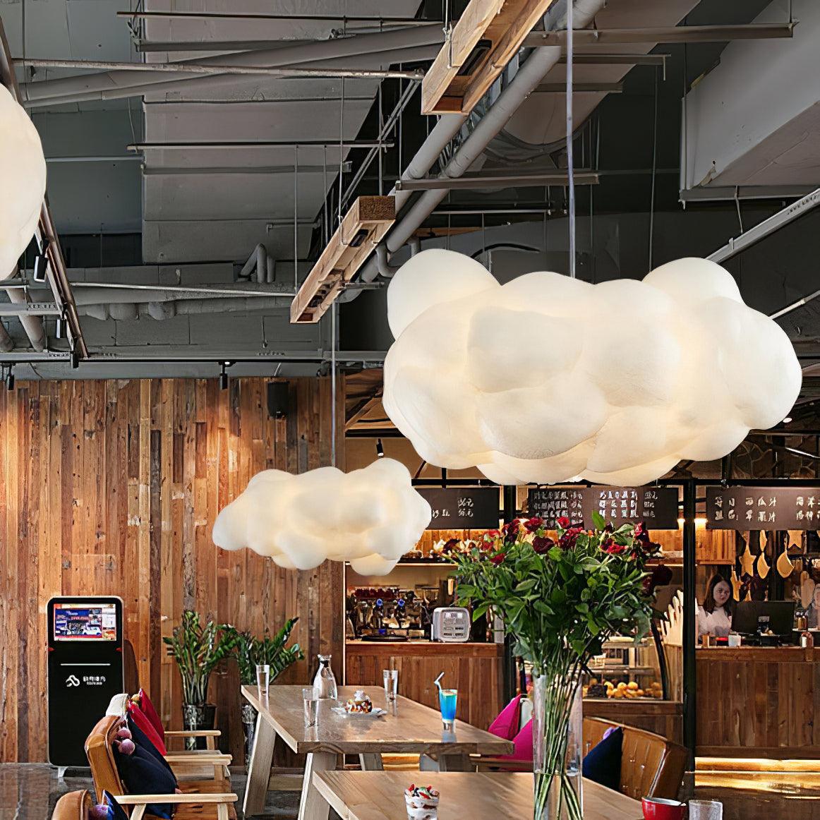 Pendelleuchte Wolkenform Modern | Wohnzimmer