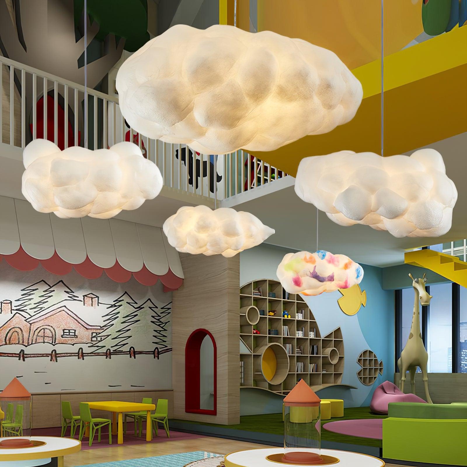 Pendelleuchte Wolkenform Modern | Wohnzimmer