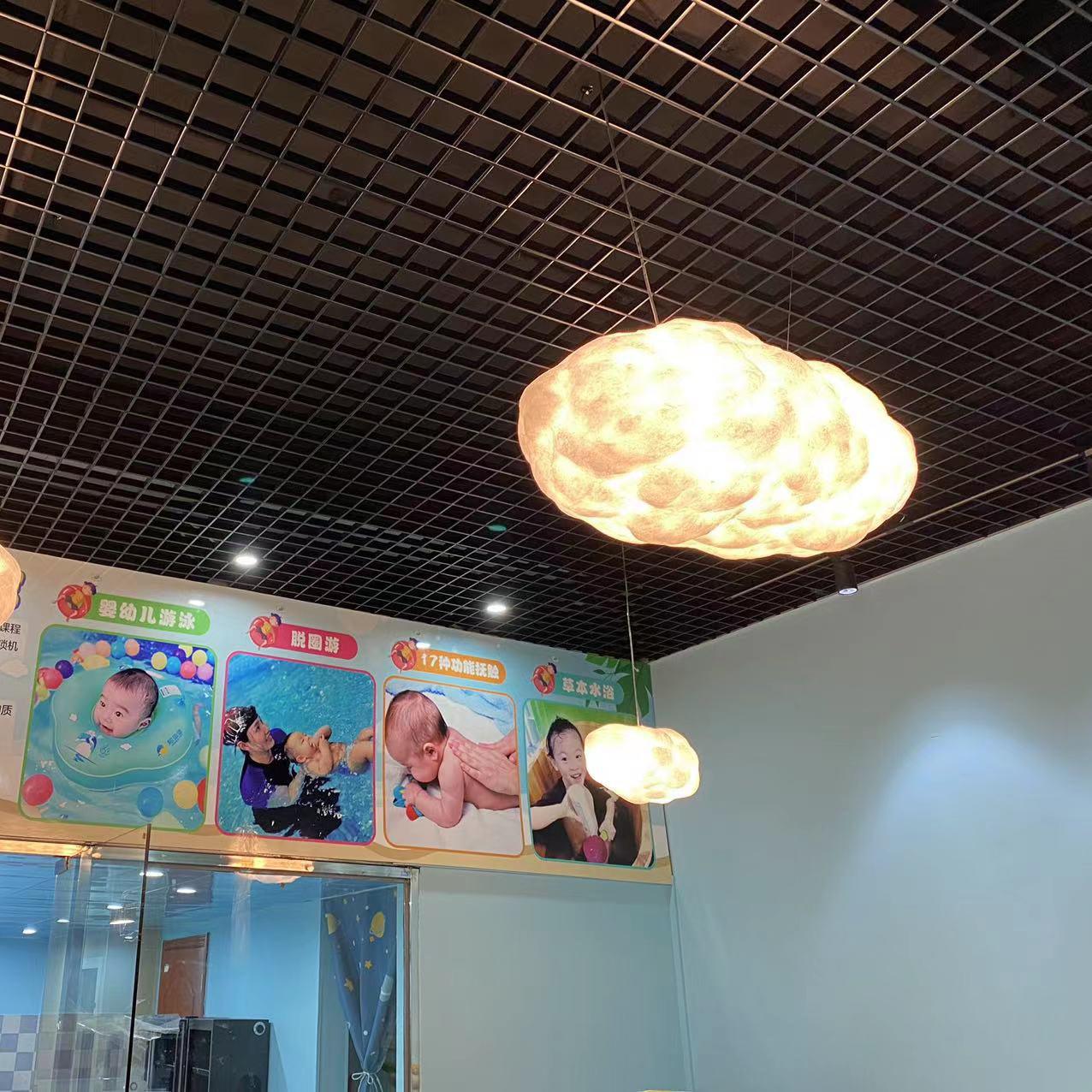 Pendelleuchte Wolkenform Modern | Wohnzimmer