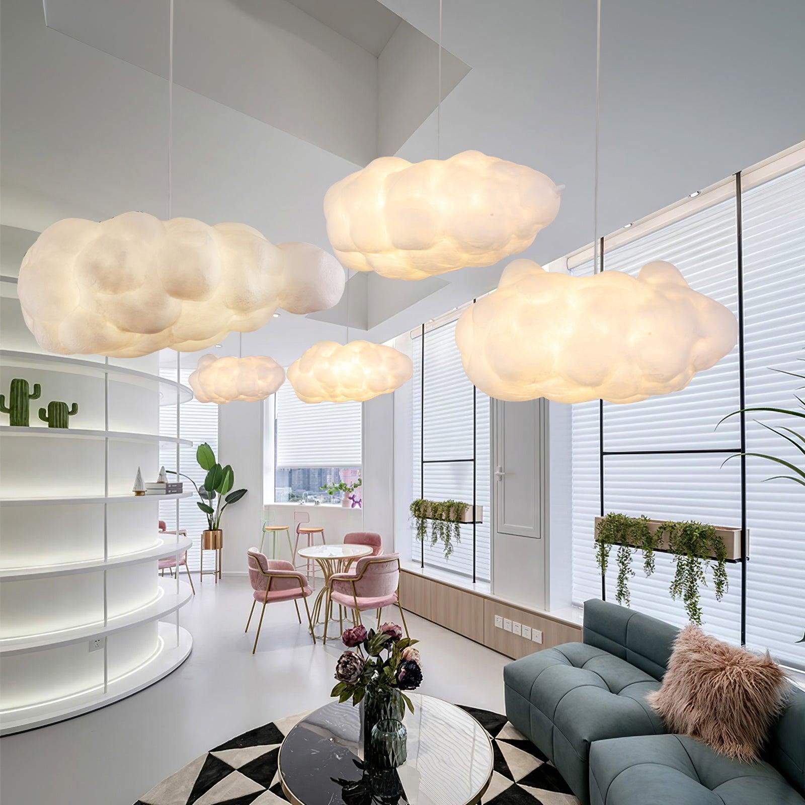 Pendelleuchte Wolkenform Modern | Wohnzimmer