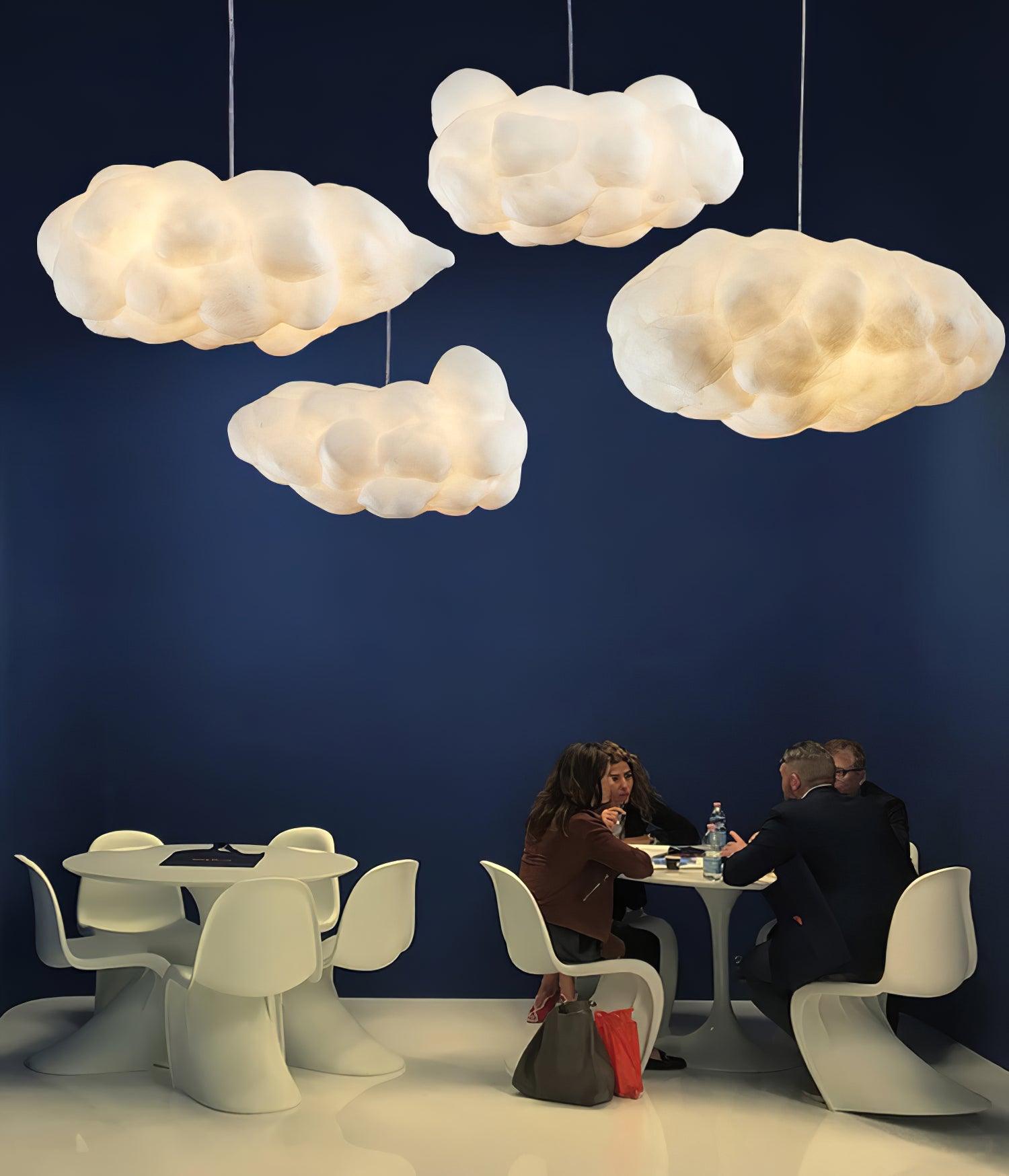 Pendelleuchte Wolkenform Modern | Wohnzimmer