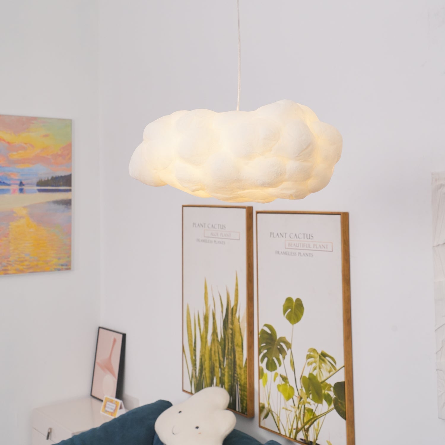 Pendelleuchte Wolkenform Modern | Wohnzimmer
