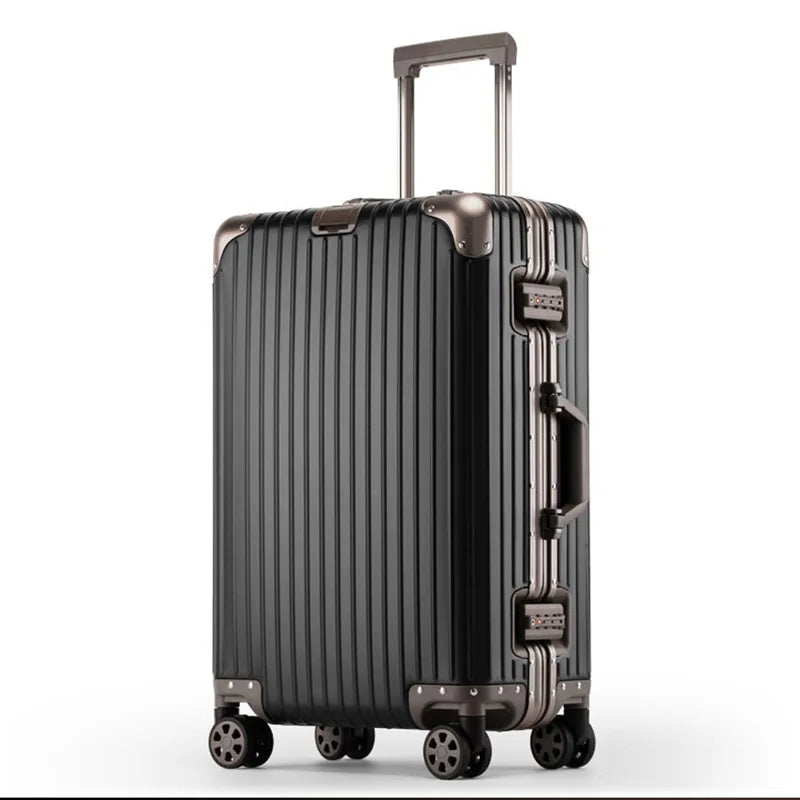 Rayan | Aluminium-Magnesium Hartschalenkoffer in Bicolor-Optik