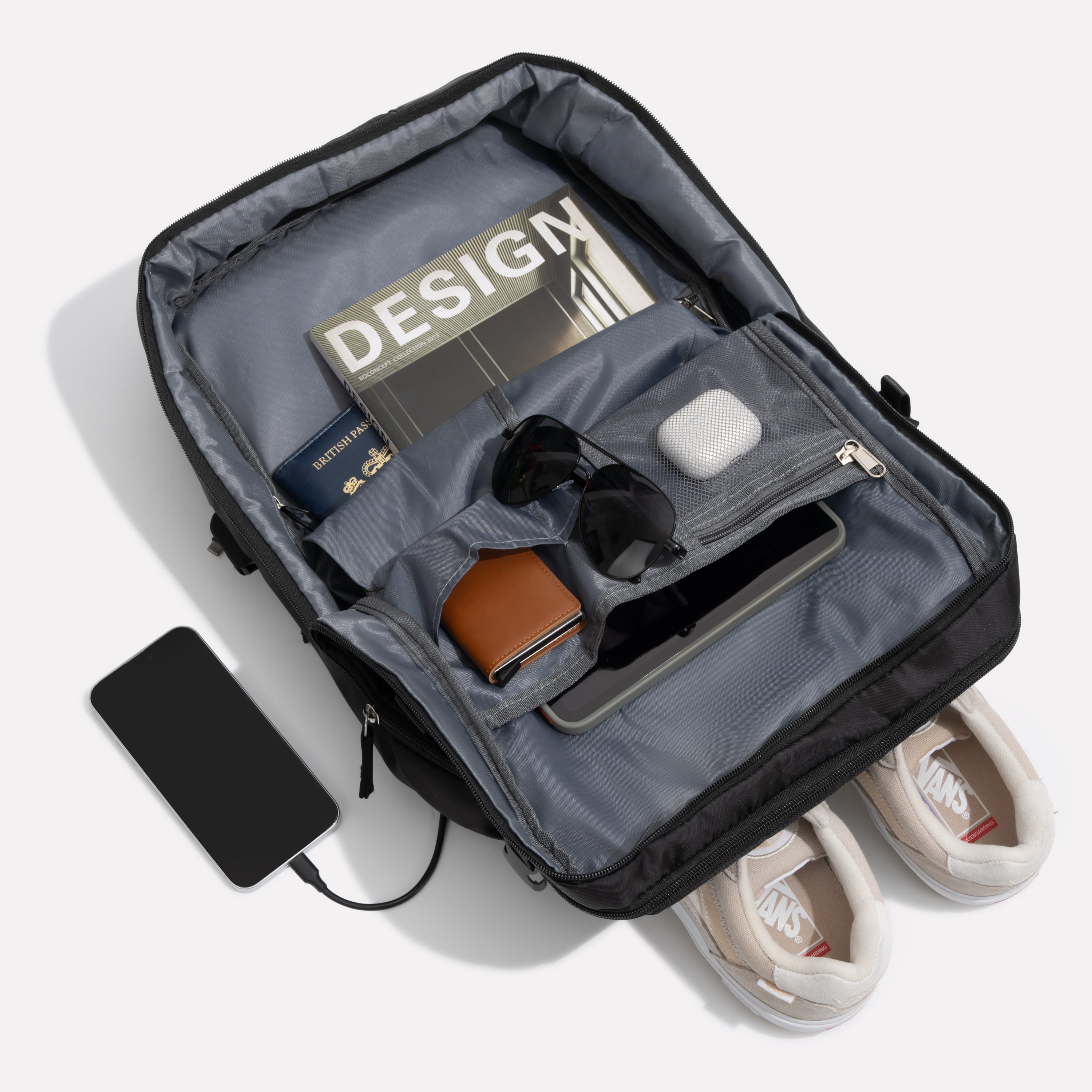 Rucksack Anti-Diebstahl Modern | Reisealltag