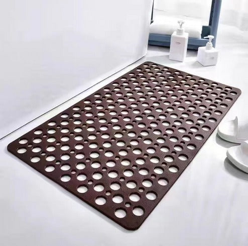 Rutschfeste Duschmatte | Anti-Rutsch Badematte mit Abflusslöchern