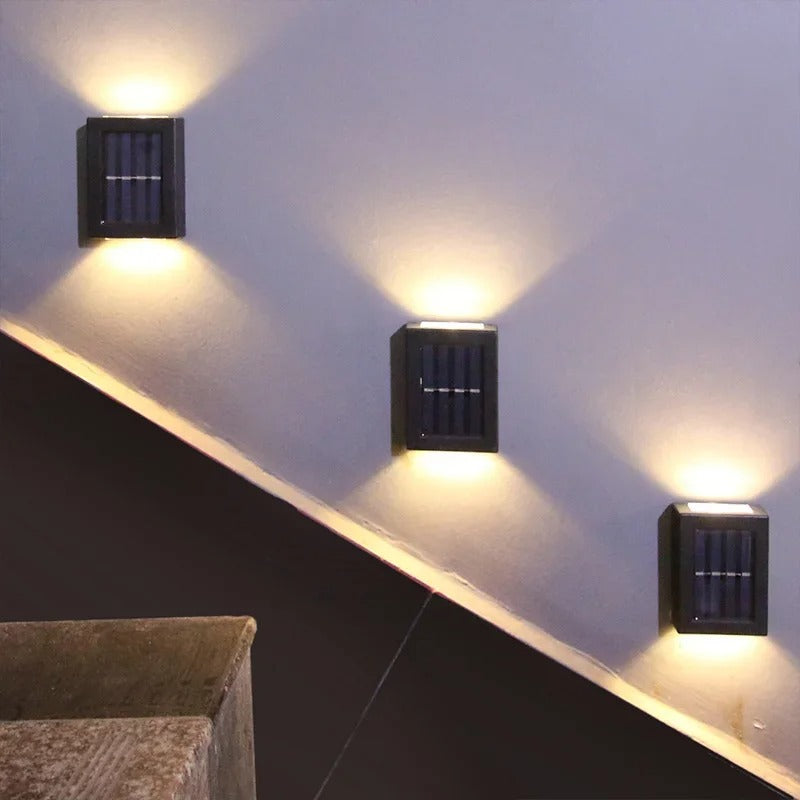 Ruvo | LED Solar-Wandleuchten für den Außenbereich