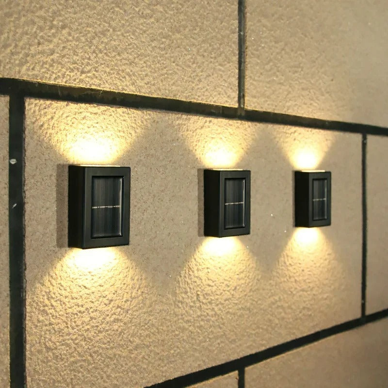 Ruvo | LED Solar-Wandleuchten für den Außenbereich