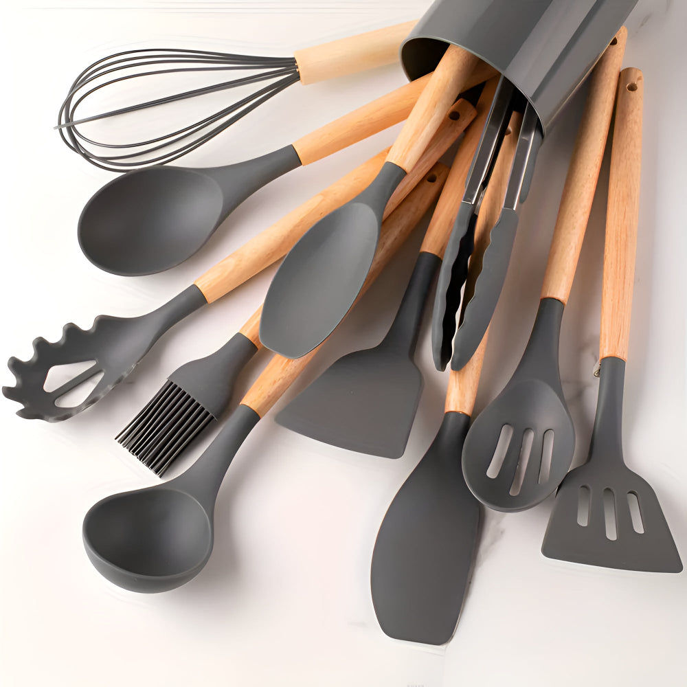 Silikon Küchenhelfer Set | 12-teilig