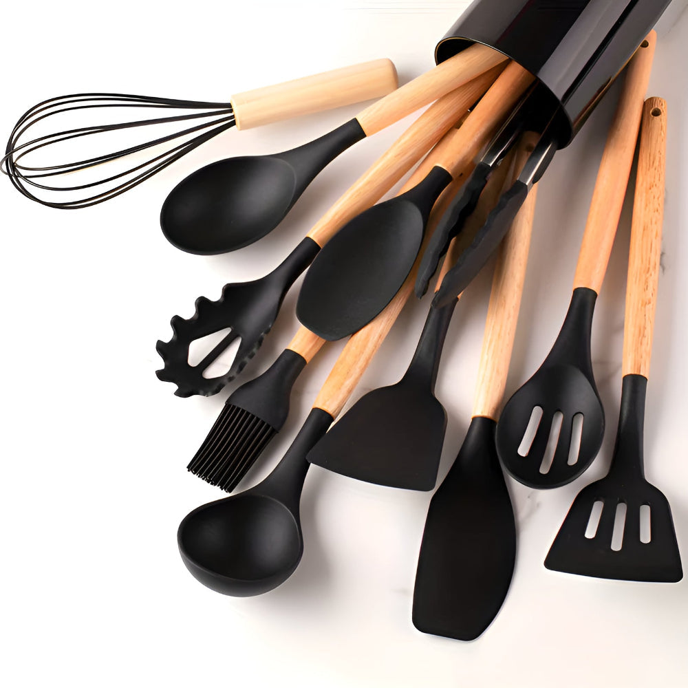 Silikon Küchenhelfer Set | 12-teilig