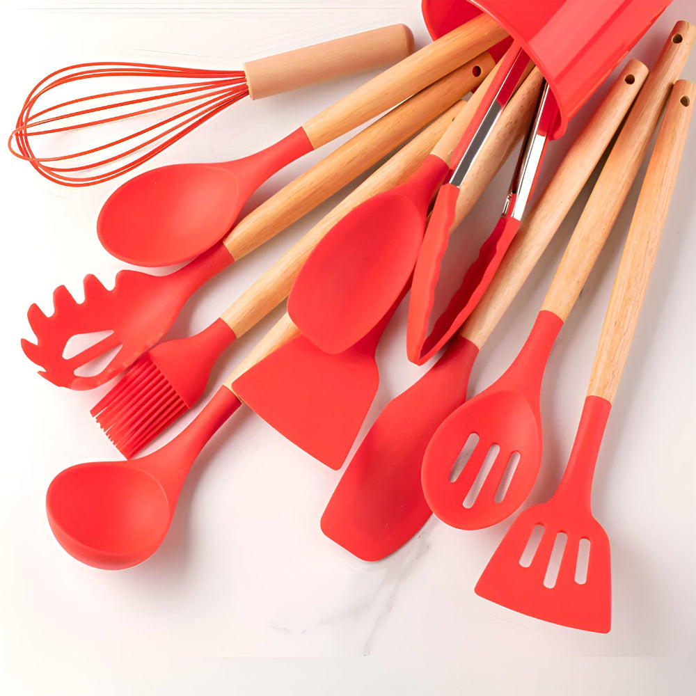 Silikon Küchenhelfer Set | 12-teilig