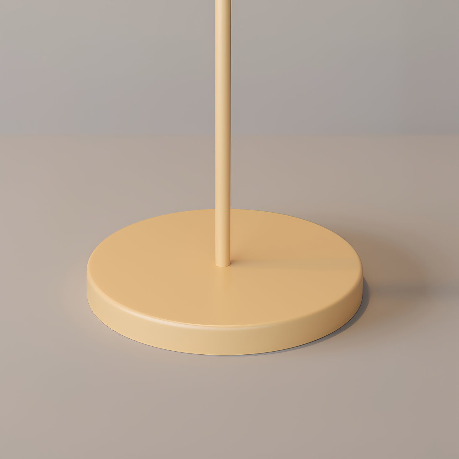 Stehlampe Gebogen Plissee Innen | Wohnzimmer