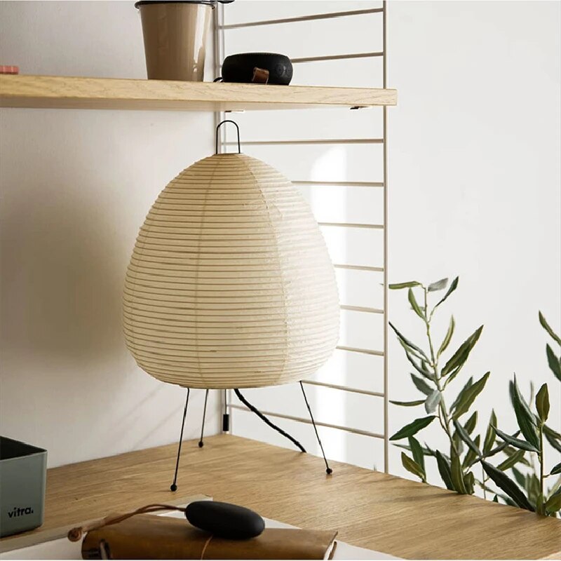 Tensho | Japanische Tischlampe aus Reispapier