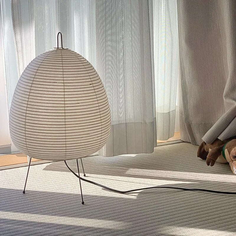 Tensho | Japanische Tischlampe aus Reispapier